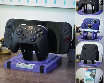Gamecube Switch and Switch Pro Controller Display Stand, Joycons