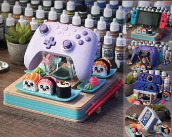 Sushi Controller Holder, PS5 Controller, Switch Case, Xbox Controller, Controller Stand, Gamer gift, Joycon, Video Game Decor