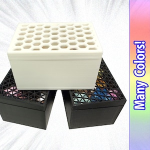 Custom Color Squeeze-Lid Box for Board Game Tokens & Components