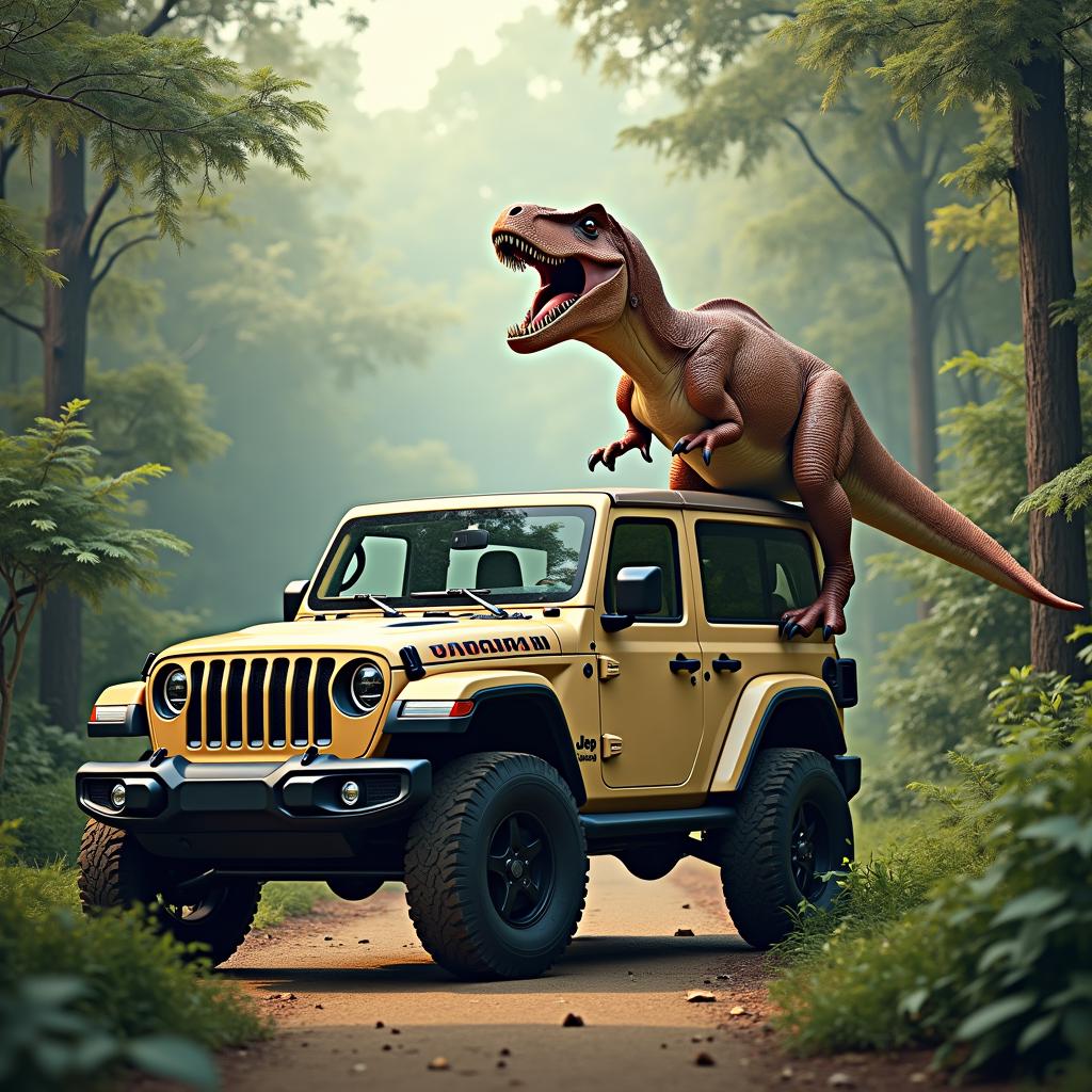 Painted Jabsco Light Rings for Jurassic Park Jeep Replicas (set of