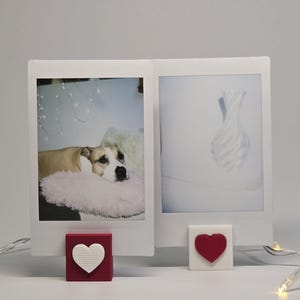 Cute Instax Photo Stand – Polaroid Display Holder for Photos, Wedding Name Cards, or Signs