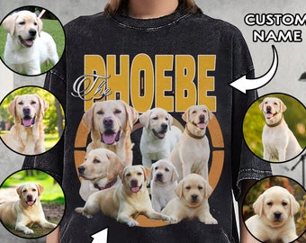 CUSTOM Bootleg Rap PET Shirt, Personalized Dog Shirt, Insert Your Design, Dog Bootleg Retro 90’s Tee