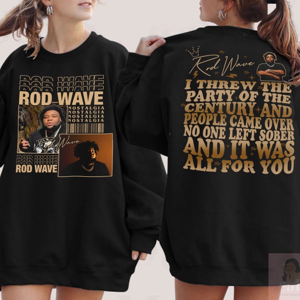 Rod Wave Nostalgia Merch Etsy