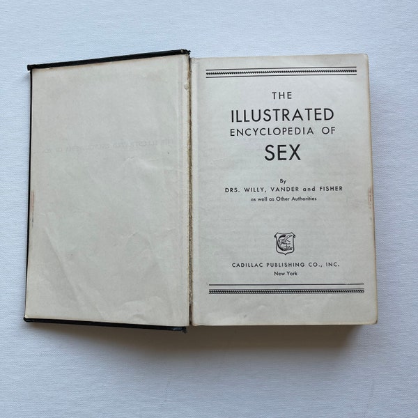 Illustrated Sex Book Etsy 