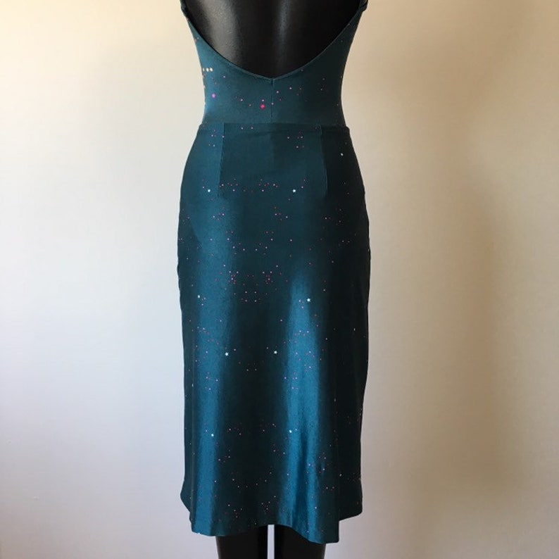Vintage 80s DANSKIN Swimsuit or Sports Wear Bodysuit One Piece with Matching Skirt Spandex Skirt Vintage Onesie Festival Wear