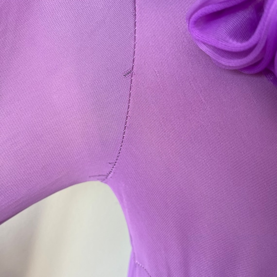 Purple Vintage Jumpsuit / Home Loungewear / One P… - image 10