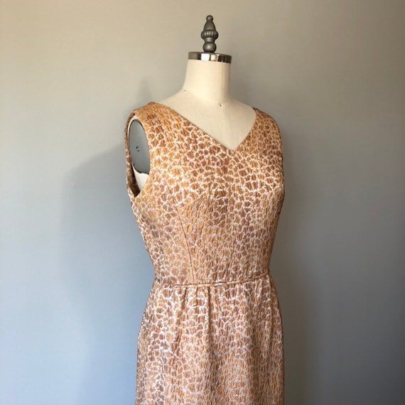 Vintage Wiggle Dress / Rockabilly Dress / Pin Up … - image 3
