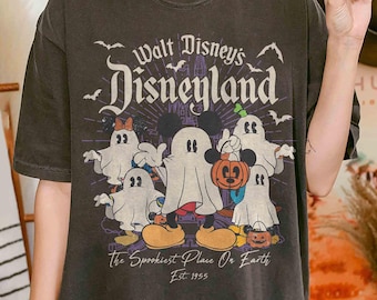 Walt Disneys Disneyland Est. 1955 Halloween Shirt, Micky und Freunde Halloween Shirt, Mickey's Not So Scary Party, Disney Halloween 2025