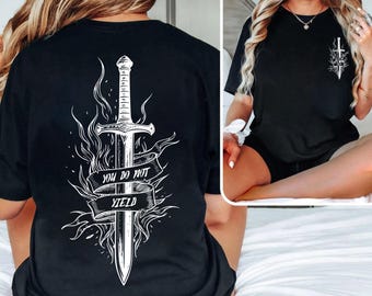 Camiseta de Los Trece, camiseta de Trono de Cristal, Manon Pico Negro, Dientes de Hierro, Brujas, Dorian Haviliard, Merchandising de SJM, Camiseta de Terrasen Bookish, Camiseta Booktok