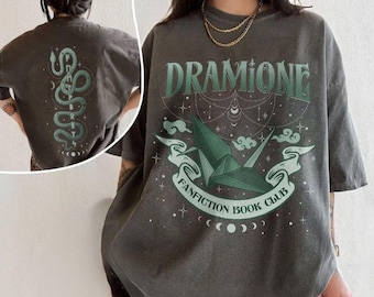 Dramione Fanfiction Shirt - Romantic Literary Tee, Perfect for Book Lovers, Cozy and Stylish, Fantasy Romance, Unique Gift for Potterheads