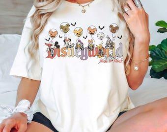 Retro Disneyworld Est.1971 Halloween Shirt, Mickey ist nicht so beängstigend Party Shirt, Süßes sonst gibts Saures Shirt, Disney Halloween Shirt, Halloween Geschenk