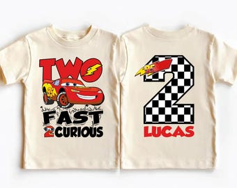 Lightning McQueen Birthday Tee, Disney Cars Birthday Boy T-shirt, Pixar Pit Crew Sweatshirt, Birthday Family Gift, Racing Car Birthday Trip