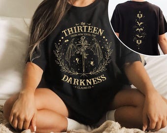 Retro The Thirteen Throne Of Glass Shirt, From Darkness Claim Us Tshirt, Bookish Gift, Fantastic Reader Sweatshirt
