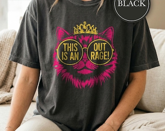 Camiseta Comfort Colors Dungeon Crawler Carl, Camiseta Princess Donut, Esto es un escándalo, Camiseta para amantes de los gatos y lectores de libros de fantasía Donut Mongo