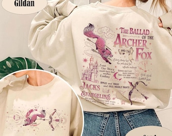 Camiseta Ballad Archer Fox, productos de Stephanie Garber Book Merchandising, sudadera con capucha Once Upon Broken Heart