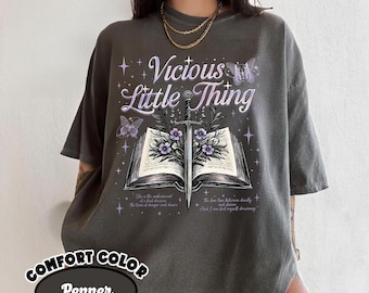 Camiseta literaria de Vicious Little Thing, camiseta de fan de fantasía de Kai Azer Paedyn Gray