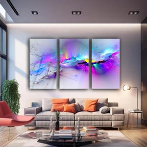 Tempered Glass Wall Art, Abstract Glass Wall Decor, Home Decor, Living Room Wall Art, Decor For Bedroom, Extra Large Wall Art, Wall Hanging