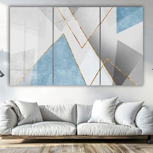 Tempered Glass Wall Art, Abstract Glass Wall Decor, Home Decor, Living Room Wall Art, Decor For Bedroom, Extra Large Wall Art, Wall Hanging