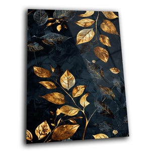 Abstract Tempered Glass Wall Art, Extra Large Wall Decor, Living Room Home Decor, Glass Painting, Decor for Bedroom, Housewarming Gift
