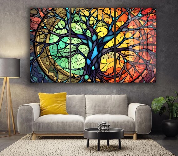 Tree Of Life Large Wall Art Living Room