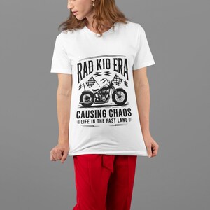 Rad Kid Era PNG, Toddler Boy Shirt Design, Trendy Kids Sublimation PNG, Cool Edgy Kid Clipart, Causing Chaos PNG, Boy Mom Graphic