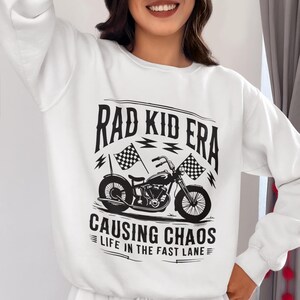Rad Kid Era PNG, Toddler Boy Shirt Design, Trendy Kids Sublimation PNG, Cool Edgy Kid Clipart, Causing Chaos PNG, Boy Mom Graphic