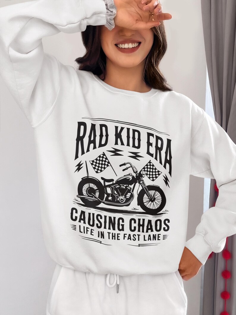 Rad Kid Era PNG, Toddler Boy Shirt Design, Trendy Kids Sublimation PNG, Cool Edgy Kid Clipart, Causing Chaos PNG, Boy Mom Graphic