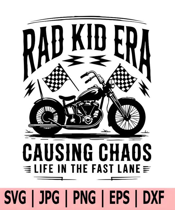 Toddler png, Rad Kid Era Png, Trendy Kid Shirt Png, Cool Kid Png, Causing Chaos Png, Edgy Boy Sublimation Design, Boy Mom Png