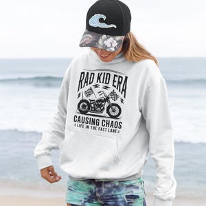 Rad Kid Era PNG, Toddler Boy Shirt Design, Trendy Kids Sublimation PNG, Cool Edgy Kid Clipart, Causing Chaos PNG, Boy Mom Graphic