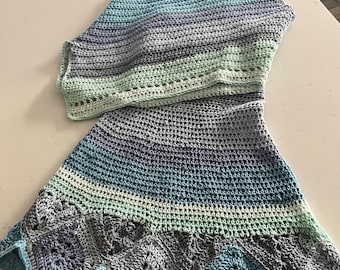 Summer Granny Square Skirt and Serena Top Set