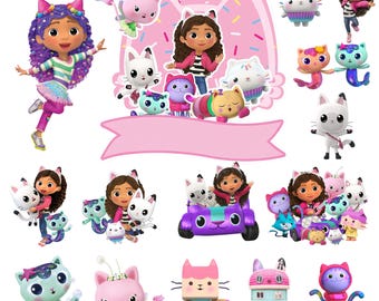 70+ Gabby's Dollhouse PNG Clipart Bundle, Gabby's Dollhouse png, Gabby's Dollhouse