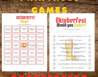 Oktoberfest-paket | Oktoberfest-spel och etiketter | Oktoberfest-fest | Oktoberfest | Oktoberfest | Ölfest | Prost | Utskrivbara spel och etiketter