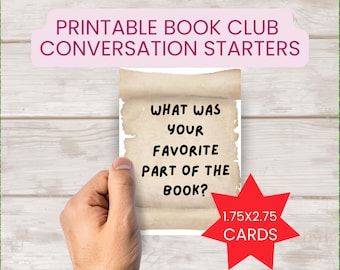 Lista de Perguntas para Iniciar Conversas em Clubes de Leitura | 24 Perguntas para Clubes de Leitura | Perfeitas para Encontros Divertidos | Perguntas Quebra-Gelo