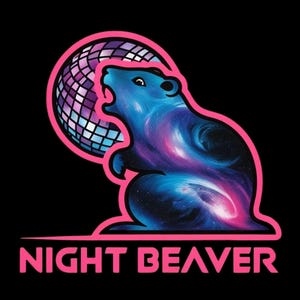 Night Beaver classic tee