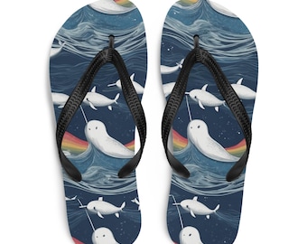 Tongs Narwhal Ocean : chaussons de plage d'été