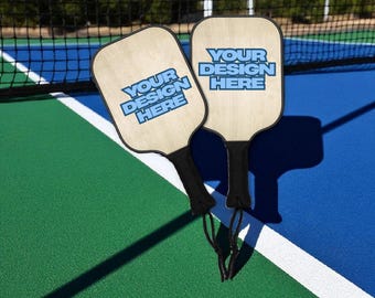 Benutzerdefiniertes Pickleball Paddel | Personalisiertes Foto, Logo oder Design