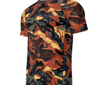 Rashguard da uomo Sienna Camo