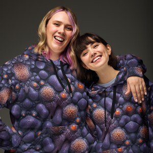 Purple Sponge Gross Out Hoodie