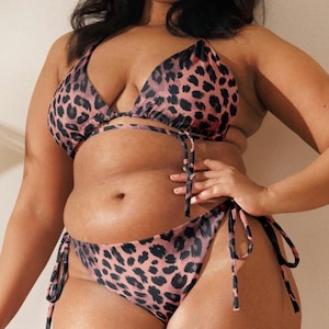 Hippy Pink string bikini