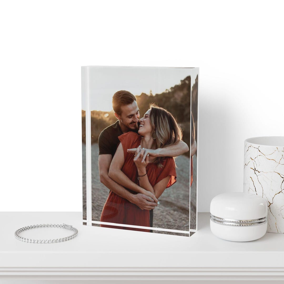 Personalized Photo Block - Custom Keepsake, Gift for Couples, Wedding ...
