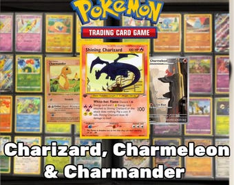 Carpeta de la colección maestra de Charmander, Charmeleon y Charizard (EN) – Descarga digital