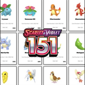 Espaço reservado para pasta Pokémon 151 para impressão – Conjunto principal e Conjunto mestre – Download digital