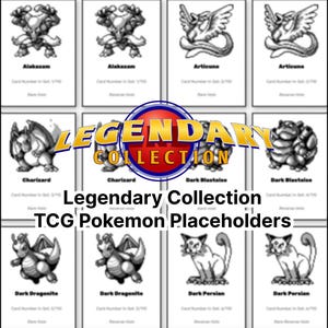 pokemon legendary collection booster box card list Legendary Collection Complete Set (113/110) 2002 (No Reverse Foils) main image 1