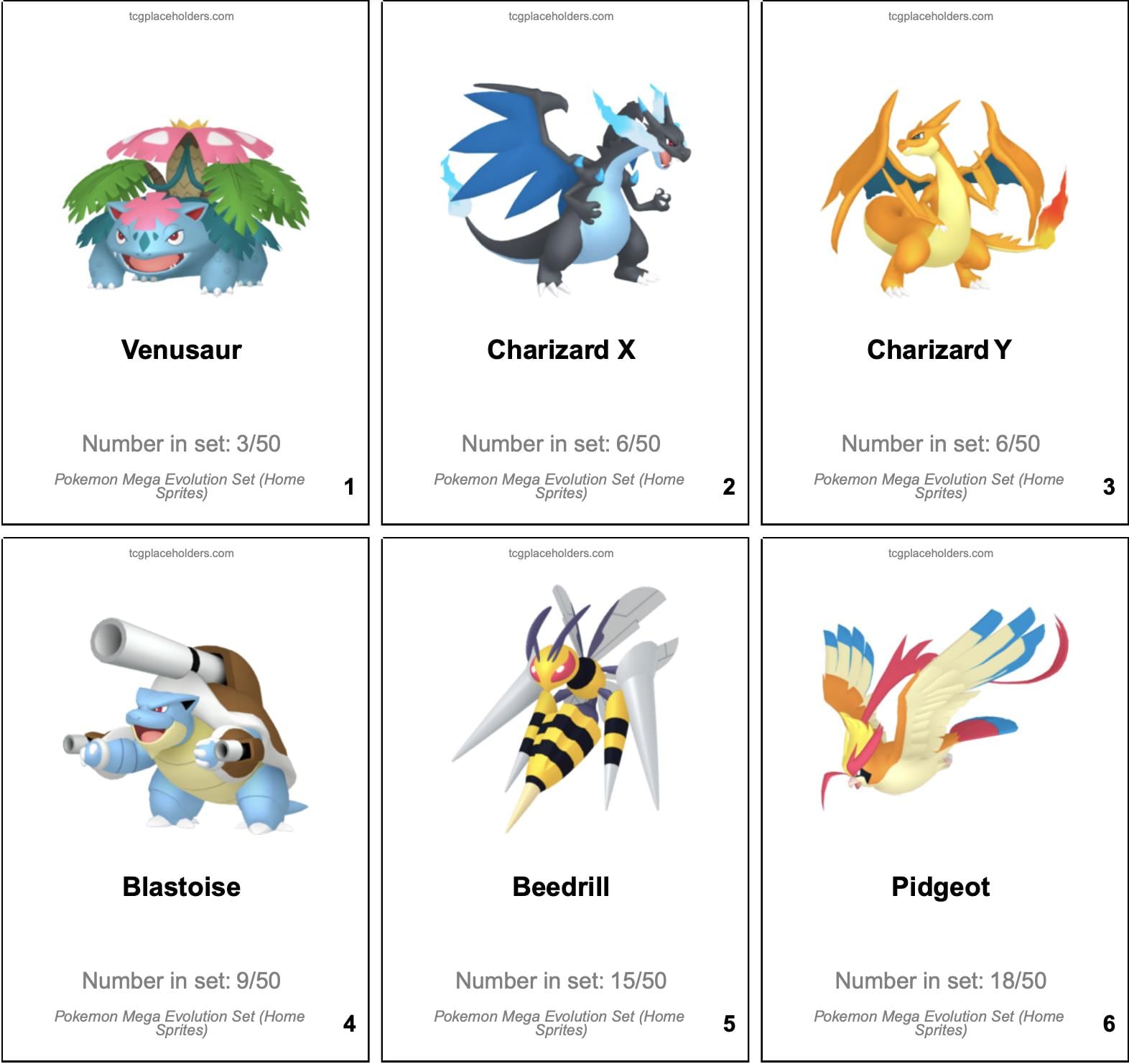 Generation 3 Pokemon Card Collection #252-386 Complete Set  Curated Holos  & Rares
