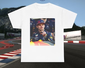 Max Verstappen Middle Finger Meme Unisex T-Shirt