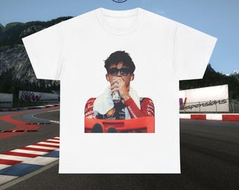 Charles Leclerc F1 Racing Unisex T-Shirt  (Italy Grand Prix Discount) - Perfect Gift For Formula 1 Racing Fans, Ferrari F1 Apparel