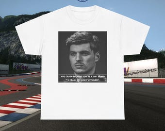 Max Verstappen Funny Radio Message Unisex T-shirt | Perfect Gift For Formula 1 Racing Fans, Redbull F1 Apparel