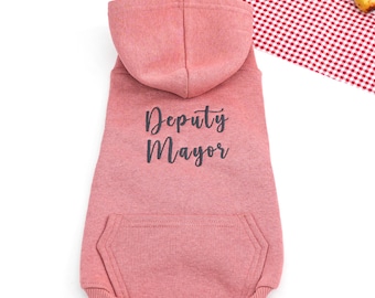 Custom Embroidered Dog Hoodie, Personalized Dog Shirt, Funny Dog Shirt, Custom Shirt for Dog, Funny pet shirt, Custom Dog Hoodie