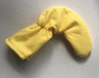 YELLOW Golf Putter Cover Headcover Made in USA