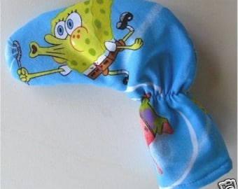 SPONGEBOB Golf Putter Cover Headcover Made in USA